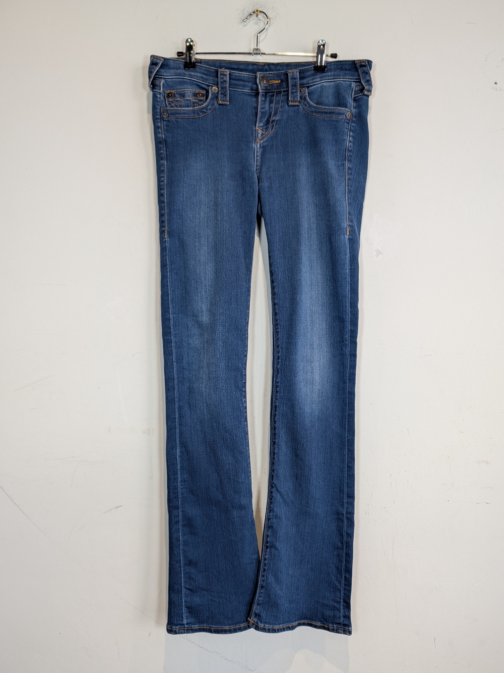 True Religion BECCA Mid Rise Bootcut Jeans, Size 28